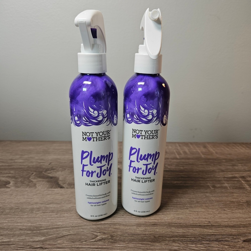 Not Your Mother's Plump For Joy Thickening Hair Lifter 8oz 2 Pack Bundle